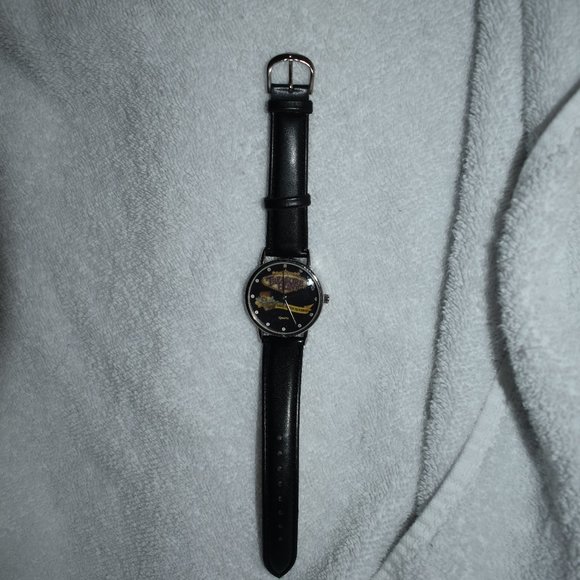 Vintage Las Vegas Treasure Hunt Watch w Black Band - Picture 4 of 9